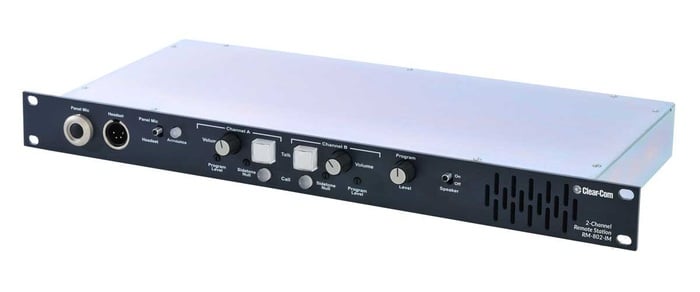 Clear-Com RM-802-IM 2-Channel Marine Certified Remote Intercom Station With Internal Speaker