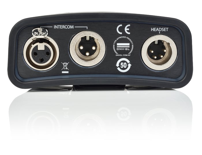 Clear-Com RS-801-IM Single Channel Marine Certified Beltpack With Four-pin Male Headset Connector