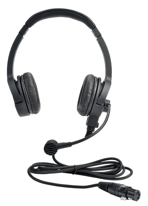 Clear-Com CC-220-B6 Lightweight Double-Ear Headset, Unterminated