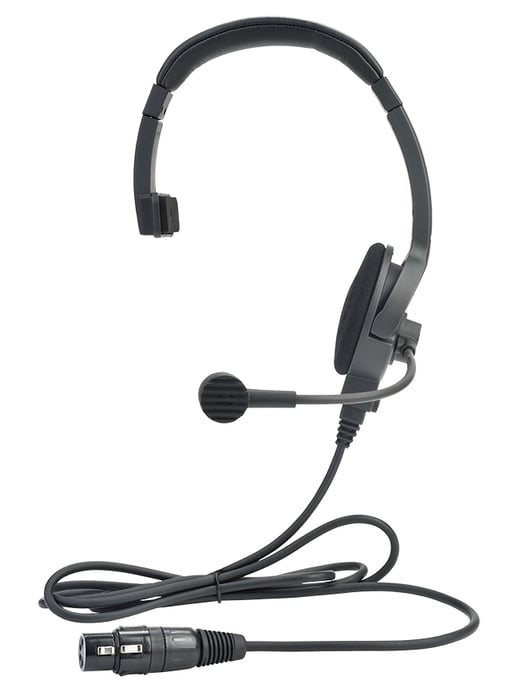 Clear-Com CC-110-X6 Lightweight Single Ear Headset 6-Pin XLRM