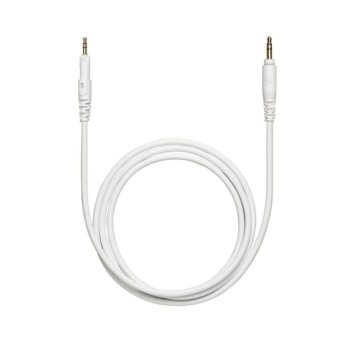 Audio-Technica HP-SC-WH Replacement Cable For ATH-M50x-WH Headphones, White