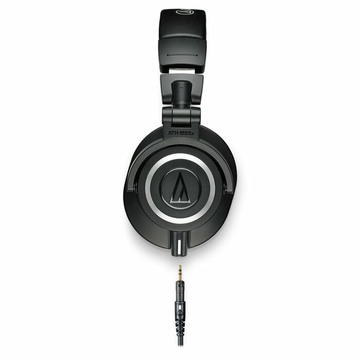 Audio-Technica ATH-M50x M-Series Closed Back Headphones With 45mm Drivers, Detachable Cable