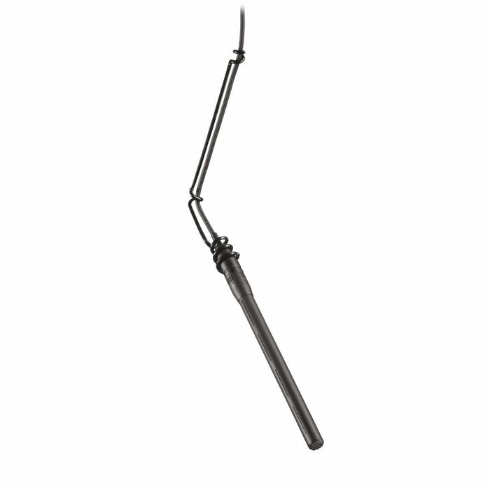 Audio-Technica U853PMU UniLine Cardioid Condenser Hanging Mic, Power Module, Black