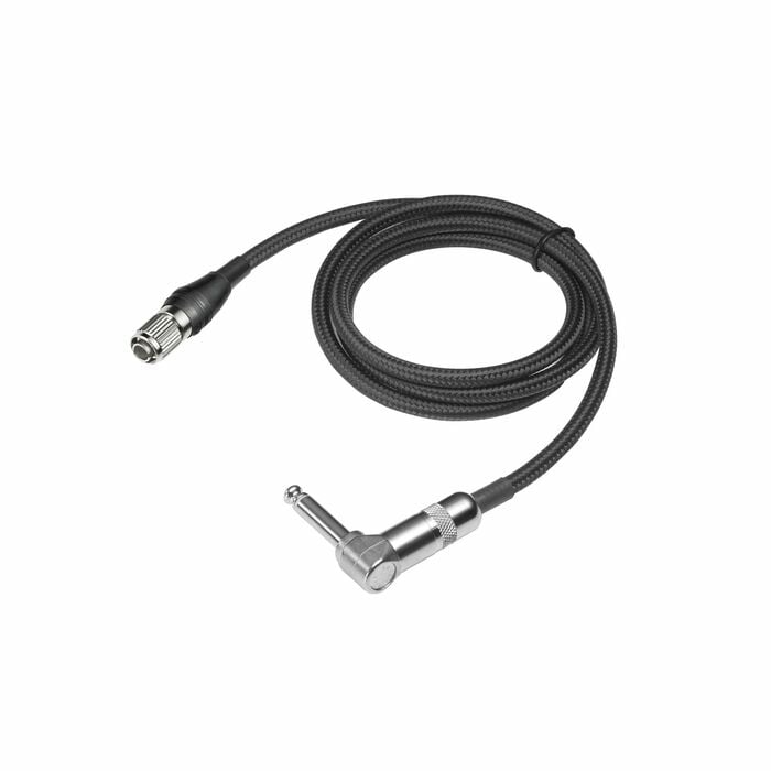 Audio-Technica AT-GRcH PRO 36" Input Guitar Cable For CH-Style Wireless Bodypack, Braided