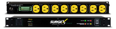 SurgeX SX1120RT 8-Outlet Rackmount Surge Suppressor / Power Conditioner