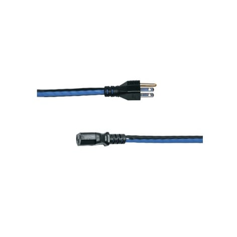 Middle Atlantic IEC-12X20 1' Black IEC Power Cables With Blue Cord Stripes, 20 Pack