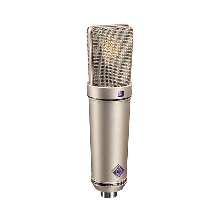 Neumann U 89 i Large Diaphragm Multipattern Microphone With Wood Box Case