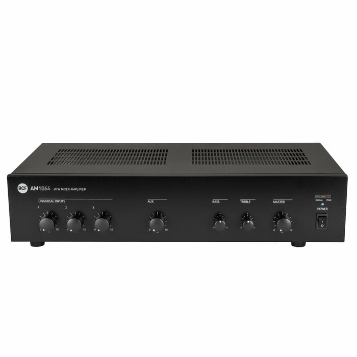 RCF AM1064 4 Channel Digital Mixer Amplifier 70V / 4 Ohm