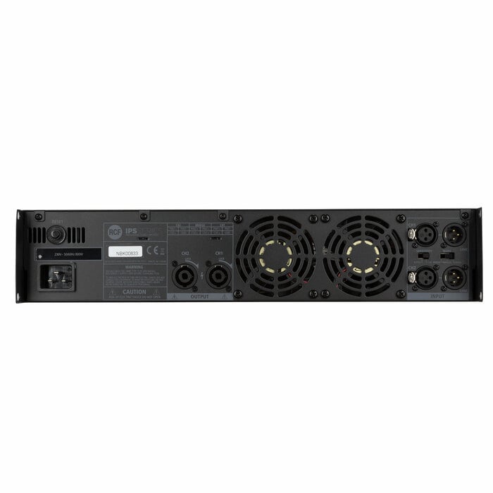 RCF IPS 3700 2-Channel AB-H Power Amplifier