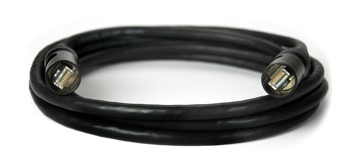 Whirlwind ENC6ASE002 2' Shielded Tactical CAT6A Ethercon Cable