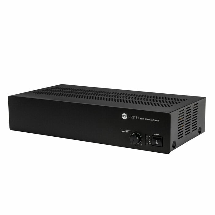 RCF UP 2161 160W Dual Input Power Amplifier, Constant Voltage Or Low Imp