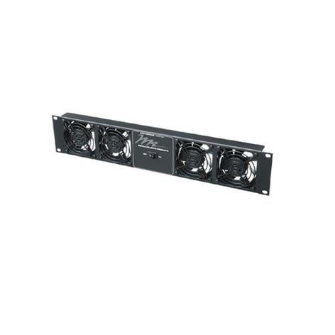 Middle Atlantic UQFP-4RT Ultra-Quiet Thermostatically Controlled Rack Fan Unit With 4 Fans