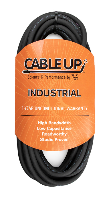 Cable Up SPK16/2-SS-25 25 Ft 16AWG Speaker Twist To Speaker Twist Speaker Cable