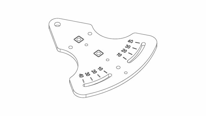 Meyer Sound MAA-UPJ Array Adapter Plate Kit For UPJ-1P And UPJ-1XP