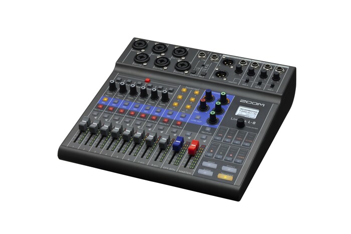 Zoom LiveTrak L-8 8-Channel Mixer And Recorder