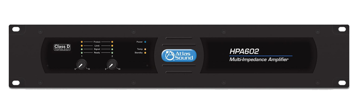 Atlas IED HPA602 600W Dual Channel Commercial Amplifier