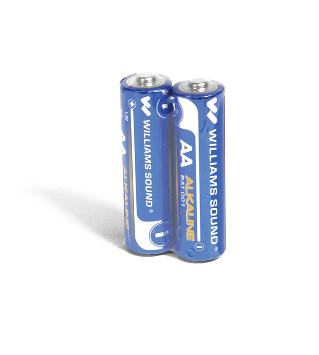 Williams AV BAT 001-2 Two 1.5V AA Alkaline Batteries