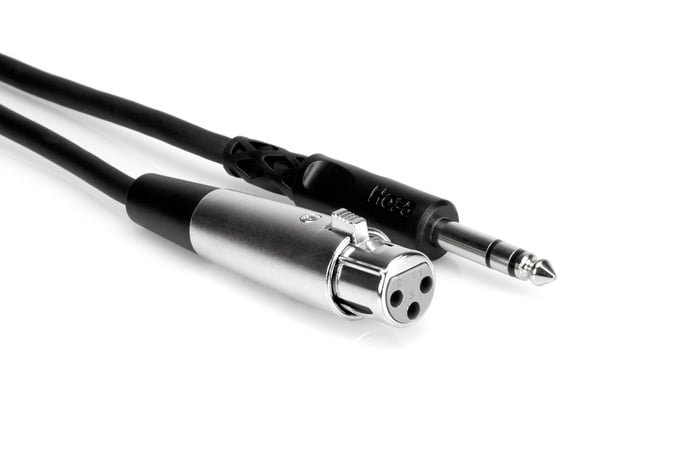 Hosa STX-103F 3' XLRF To 1/4" TRS Audio Cable