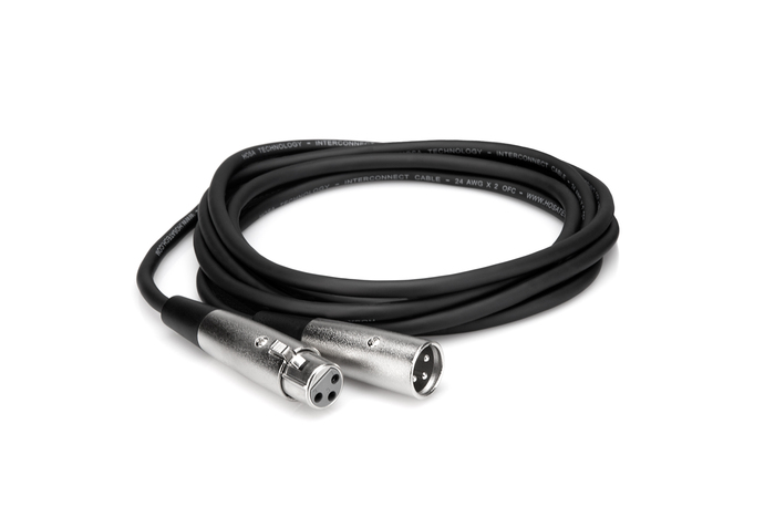 Hosa XLR-105 5' XLR3F To XLR3M Audio Cable