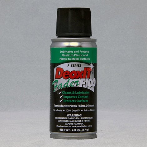 Caig Labs F100S-L2 DeoxIT FaderLube Spray, 100% Solution, 57 G