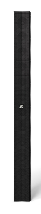 K-Array Python-KP102 8x2" 100cm Long Variable Beam Stainless Steel Line Array Speaker, EN54 Compliant