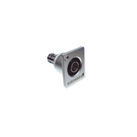 Canare FJ-JRUD Jack-F To Jack-F Neutrick D Type, Flush Panel Connector, Nickel