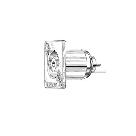 Canare RJ-BCJRUDB RNC-F To BNC-F Neutrick D Type Flush Mount Receptacle