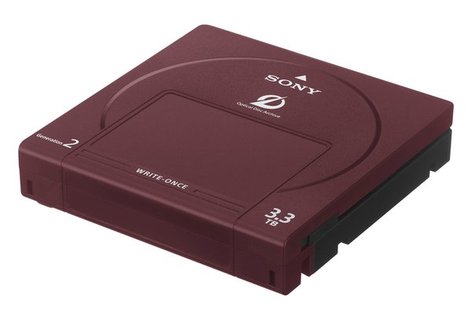 Sony ODC3300R/BC 3.3TB Optical Disc Archive Cartridge Write Once With Barcode