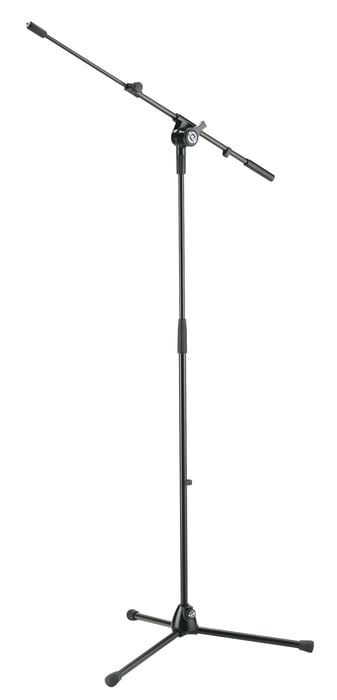 K&M 25600 38"-64.5" Tripod Microphone Stand With 23.6"-37.6" Boom Arm