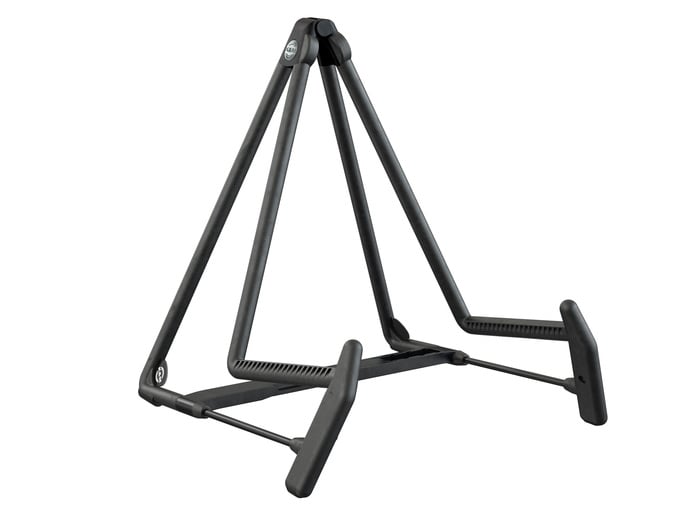 K&M 17580.014.55 Heli 2 Acoustic Guitar Stand, Black