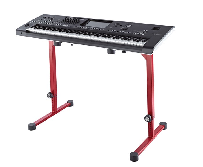 K&M 18810.015.91 Table-Style Keyboard Stand, Red