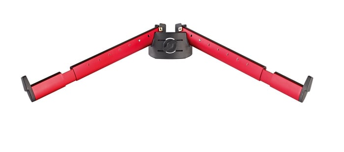 K&M 18866.000.36 Support Arm Set B For Spider Pro Stand, Red