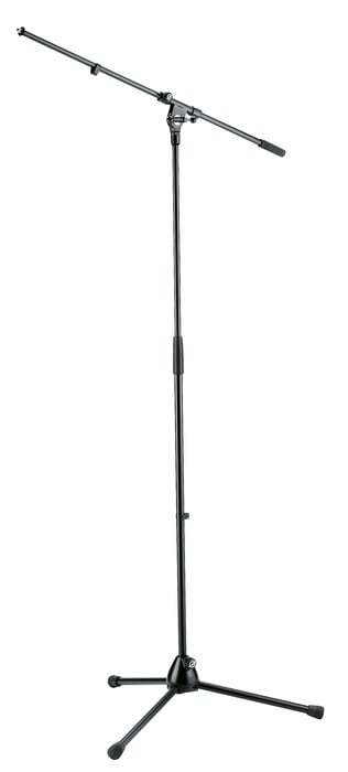 K&M 210/2 35"-63" Microphone Stand With 33" Boom Arm