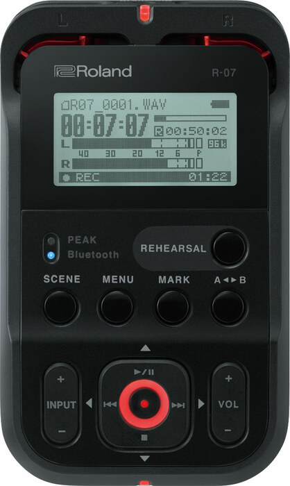 Roland R-07 High-Resolution Portable Audio Recorder