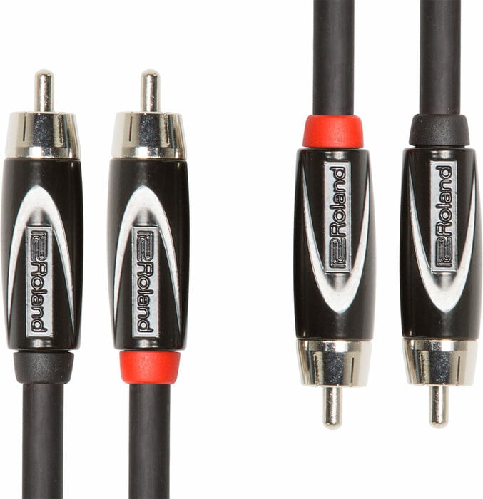 Roland Professional A/V RCC-15-2R2R 15' Dual RCA To RCA Cable