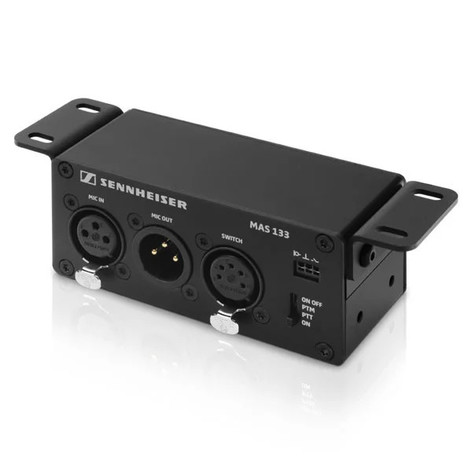 Sennheiser MAS 133 Microphone Control Box