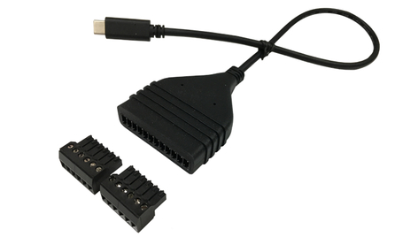 BrightSign GP800-C USB-C To GPIO Adaptor 12-pin Cable Kit