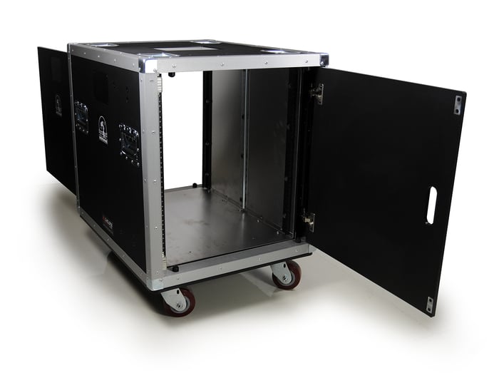 Whirlwind CC-PLD-10P 10RU, 24"x30" Cyclone Case With Pocket Doors