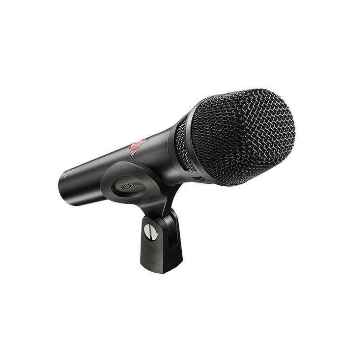 Neumann KMS 104 bk Cardioid Condenser Stage Microphone, Black