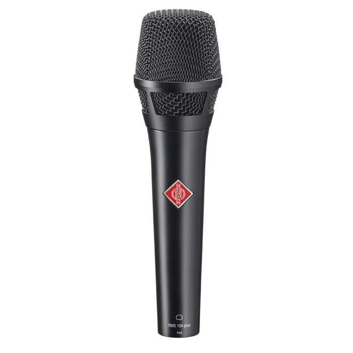 Neumann KMS 104 PLUS Cardioid Condenser Stage Microphone For Vocals, Plus Extended Bass Response