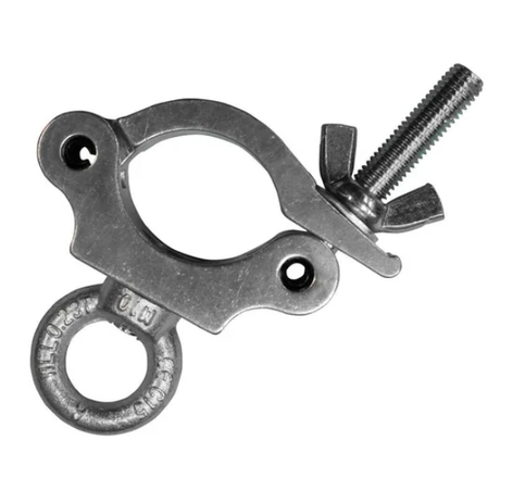 Odyssey LACPE30 Aluminum Pro 1.18" Narrow Clamp With Eye Bolt