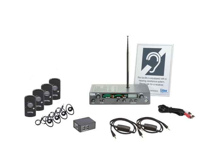 Listen Technologies LS-56-216 216 MHz IDSP Advanced Level I Stationary RF System