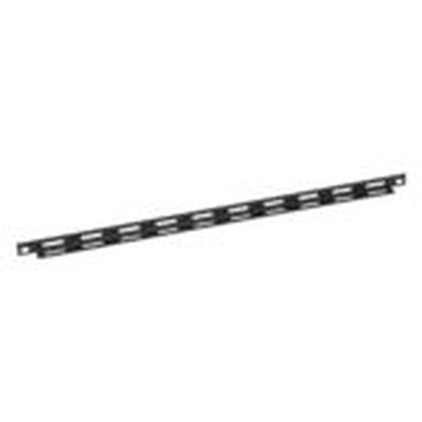 Lowell CMBS-2 Cable Management Bar, Slotted, 2" Offset, 10 Pack