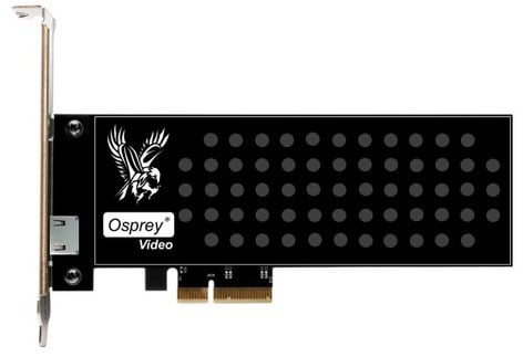 Osprey Video 95-00504 Raptor HDMI 1.4 4K30 Capture Card With Embedded 4 Stereo Audio Pairs Per Channel