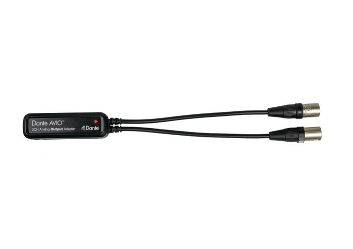 Listen Technologies LA-466 Dante Output XLR Adapter, 2 Channel