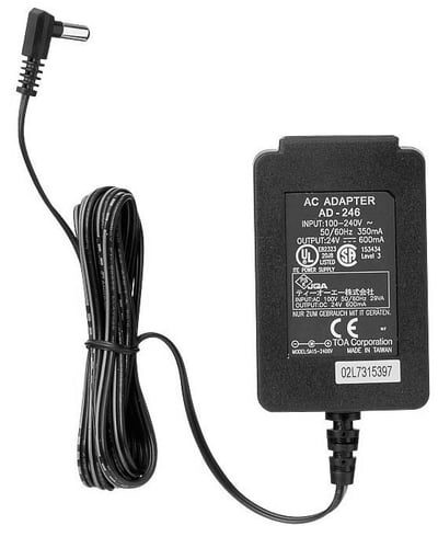 TOA AD-246 US AC Power Supply For NX-100, EV-20R And RC-001T