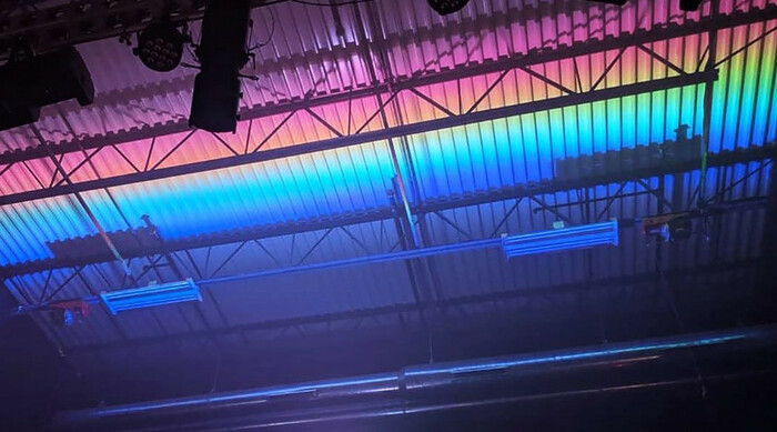 Blizzard LB Spektrum (8) 3W RGB LED Strip Light With 4/8 Channels, 160 Degree Lensing