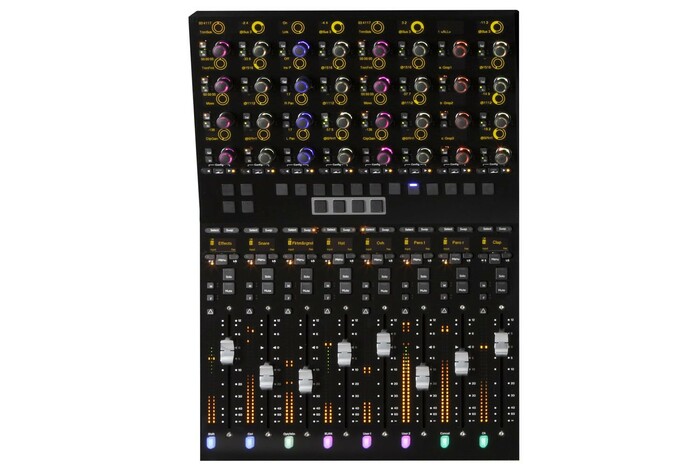 Avid S4-8-3 8 Touch Fader Semi-Modular EUCON Control Surface With 3' Base