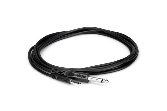 Hosa CMP-310 10' 3.5mm TS To 1/4" TS Mono Interconnect Cable