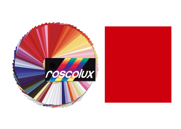 Rosco Roscolux #120 Roscolux Roll, 24"x25', 120 Red Diffusion